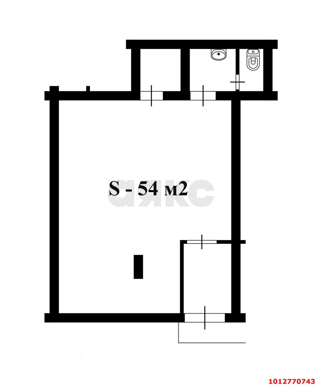 Фото №6: Торговое помещение 54&nbsp;м², 1/9&nbsp;эт. - Краснодар, Прикубанский внутригородской округ, Славянский, мкр. Светлоград, ул. Красных Партизан, 1/4к3