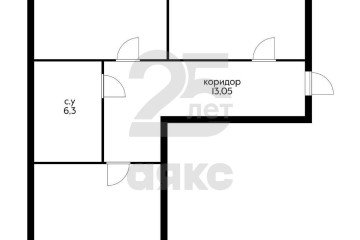 Фото №3: 2-комнатная квартира 62 м² - Краснодар, мкр. Фестивальный, ул. Гаражная, 79/1