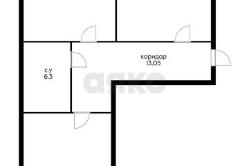 Фото №1: 2-комнатная квартира 62 м² - Краснодар, мкр. Фестивальный, ул. Гаражная, 79/1