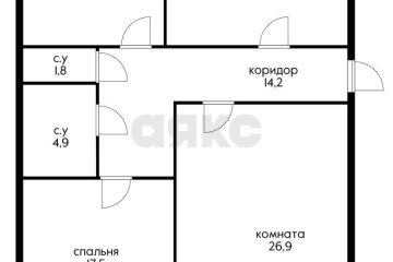 Фото №1: 3-комнатная квартира 95 м² - Краснодар, мкр. Фестивальный, ул. Гаражная, 79/1