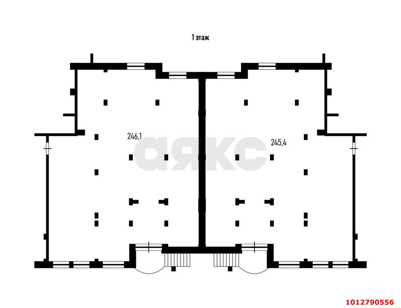 Фото №6: Торговое помещение 492 м² - Краснодар, жилой комплекс Лиговский, ул. Героя Хабибуллина, 6