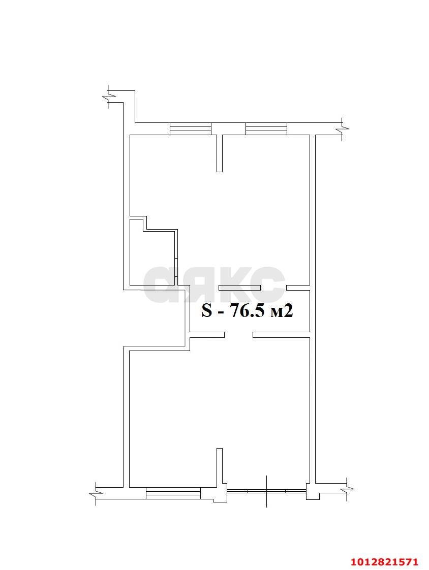 Фото №14: Торговое помещение 77 м² - Краснодар, жилой комплекс Сармат, ул. Западный Обход, 65к1