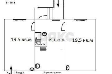 Фото №2: Офисное помещение 59 м² - Краснодар, мкр. Юбилейный, ул. Рождественская набережная, 51