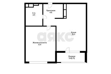 Фото №2: 1-комнатная квартира 40 м² - Краснодар, мкр. жилой комплекс Все Свои, ул. Колхозная, 5к3