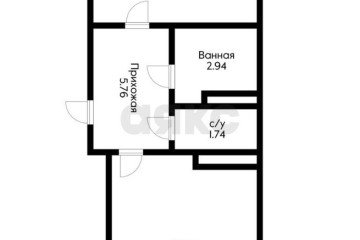 Фото №5: 1-комнатная квартира 46 м² - Краснодар, мкр. Восточно-Кругликовский, ул. Героя А.А. Аверкиева, 20