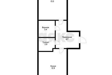 Фото №2: 1-комнатная квартира 40 м² - Краснодар, мкр. жилой комплекс Нeo-квартал Красная Площадь, ул. Конгрессная, 15