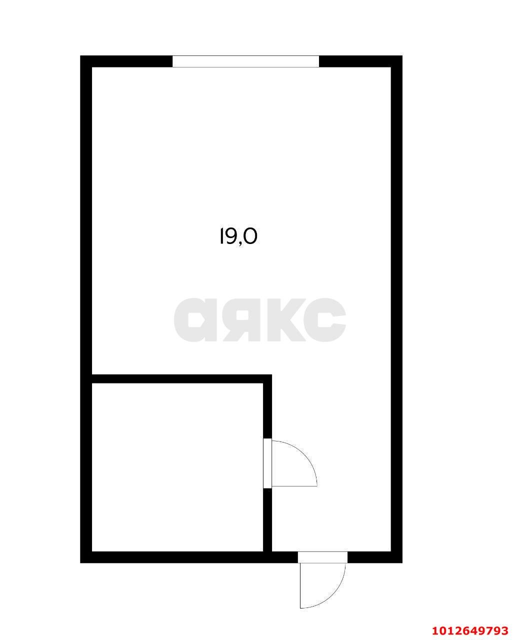 Фото №4: Торговое помещение 19 м² - Краснодар, Черёмушки, ул. Селезнёва, 4А