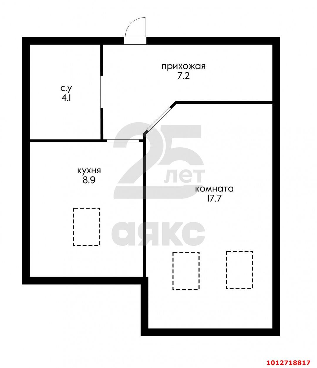 Фото №8: 1-комнатная квартира 37 м² - Краснодар, жилой комплекс Прованс, ул. Генерала Петрова, 37