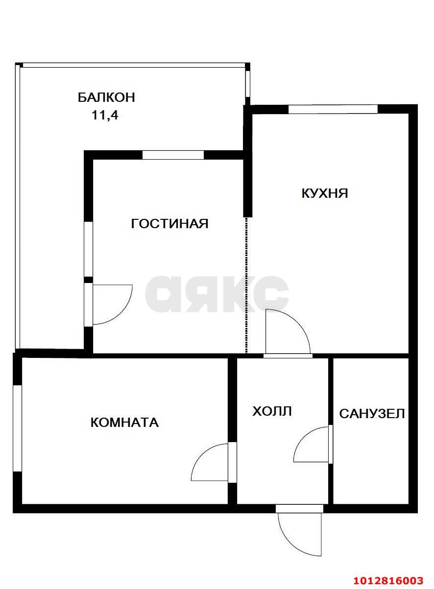 Фото №14: 2-комнатная квартира 55 м² - Краснодар, жилой комплекс Грани, ул. Западный Обход, 45