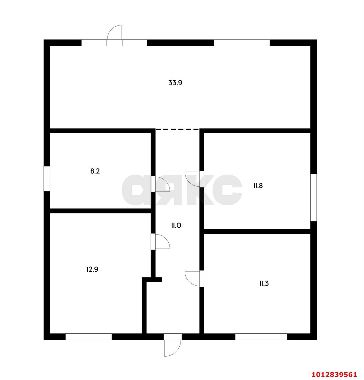 Фото №8: Дом 95 м² + 4 сот. - Ленина, коттеджный  Зелёная Роща, ул. Ореховая, 6