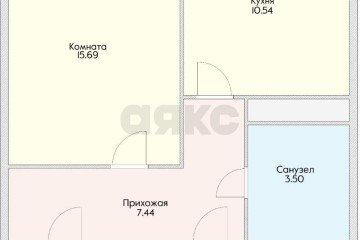 Фото №4: 2-комнатная квартира 47 м² - Краснодар, мкр. Восточно-Кругликовский, ул. Черкасская, 71/1