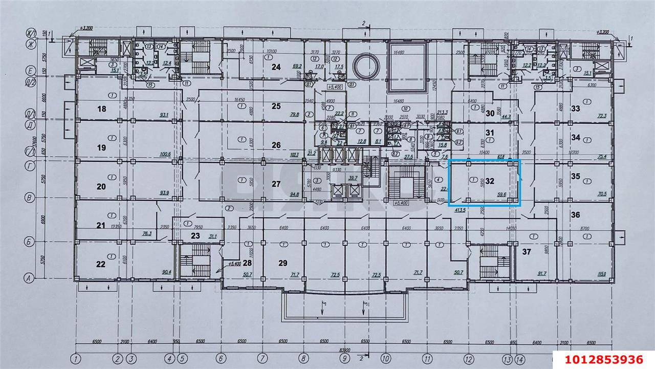 Фото №3: Торговое помещение 60 м² - Краснодар, жилой комплекс Гранд Пэлэс, ул. Уральская, 75/6