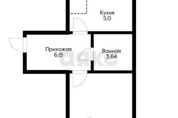 Фото №5: 1-комнатная квартира 50 м² - Краснодар, мкр. жилой комплекс Квартал № 6, ул. имени Героя Советского Союза Якова Кобзаря, 3