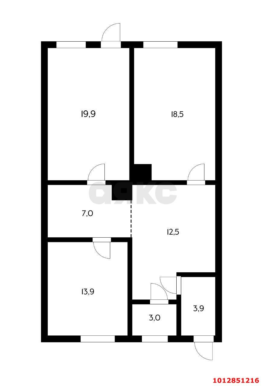 Фото №6: Торговое помещение 80 м² - Краснодар, Западный внутригородской округ, ул. Рашпилевская, 119