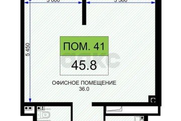 Фото №3: Торговое помещение 46 м² - Краснодар, мкр. жилой комплекс Ракурс, ул. имени Героя Ростовского, 8