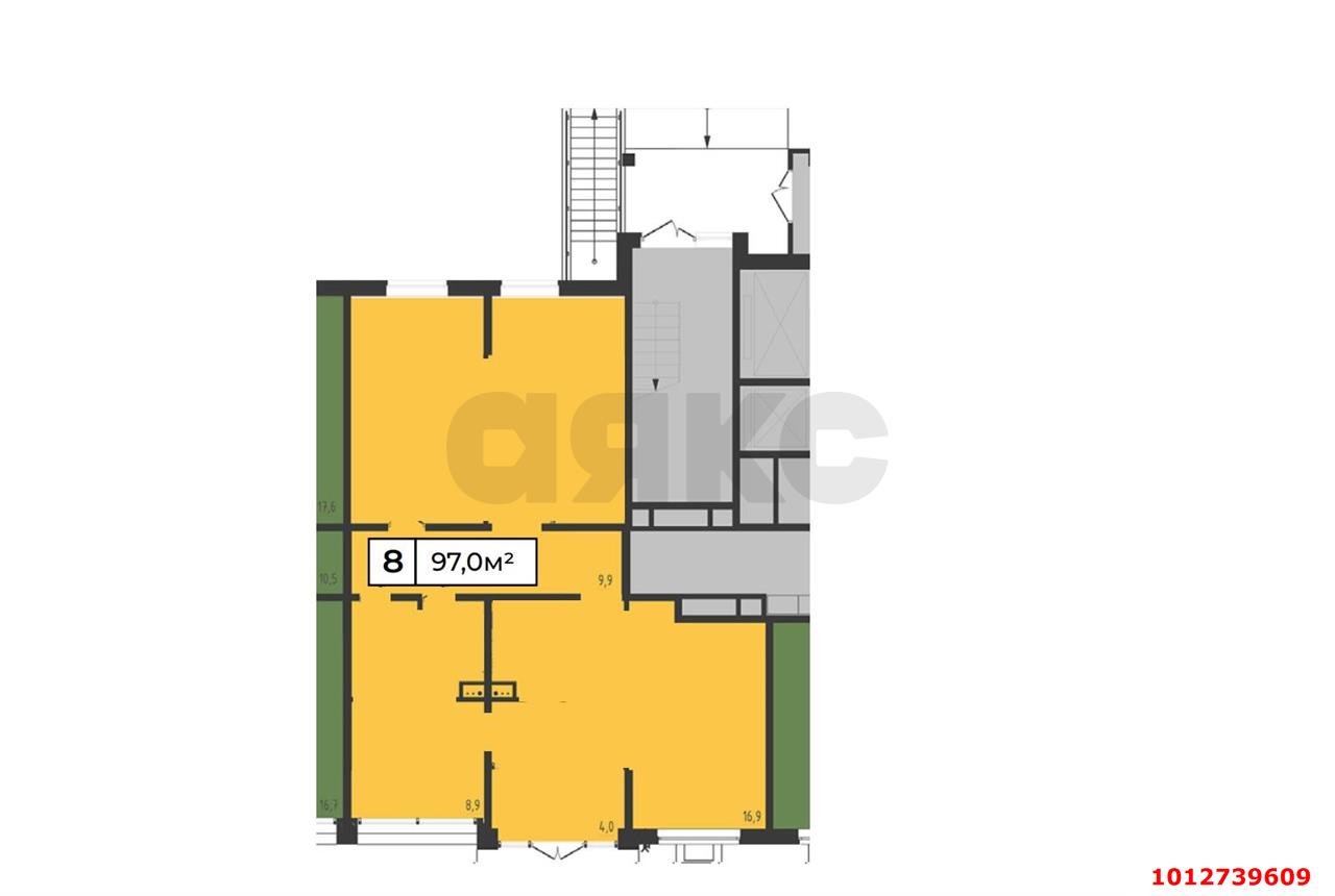 Фото №3: Торговое помещение 97 м² - Краснодар, жилой комплекс Сармат, ул. Западный Обход, 65А