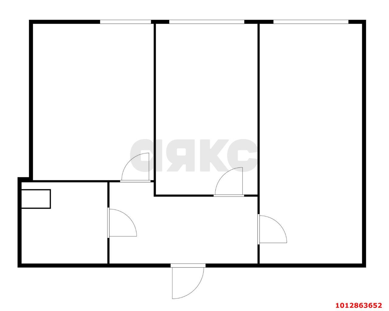 Фото №12: 2-комнатная квартира 51 м² - Краснодар, жилой комплекс Дубровка, ул. Беговая, 56к2