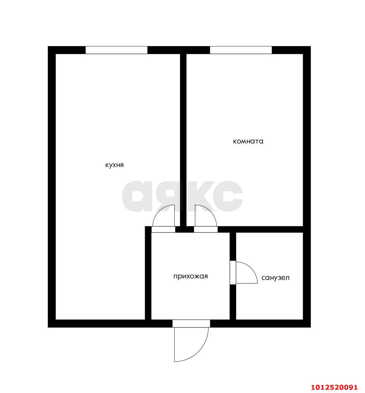 Фото №2: 1-комнатная квартира 33 м² - Новая Адыгея, жилой комплекс Баланс, ул. Береговая, 1к8