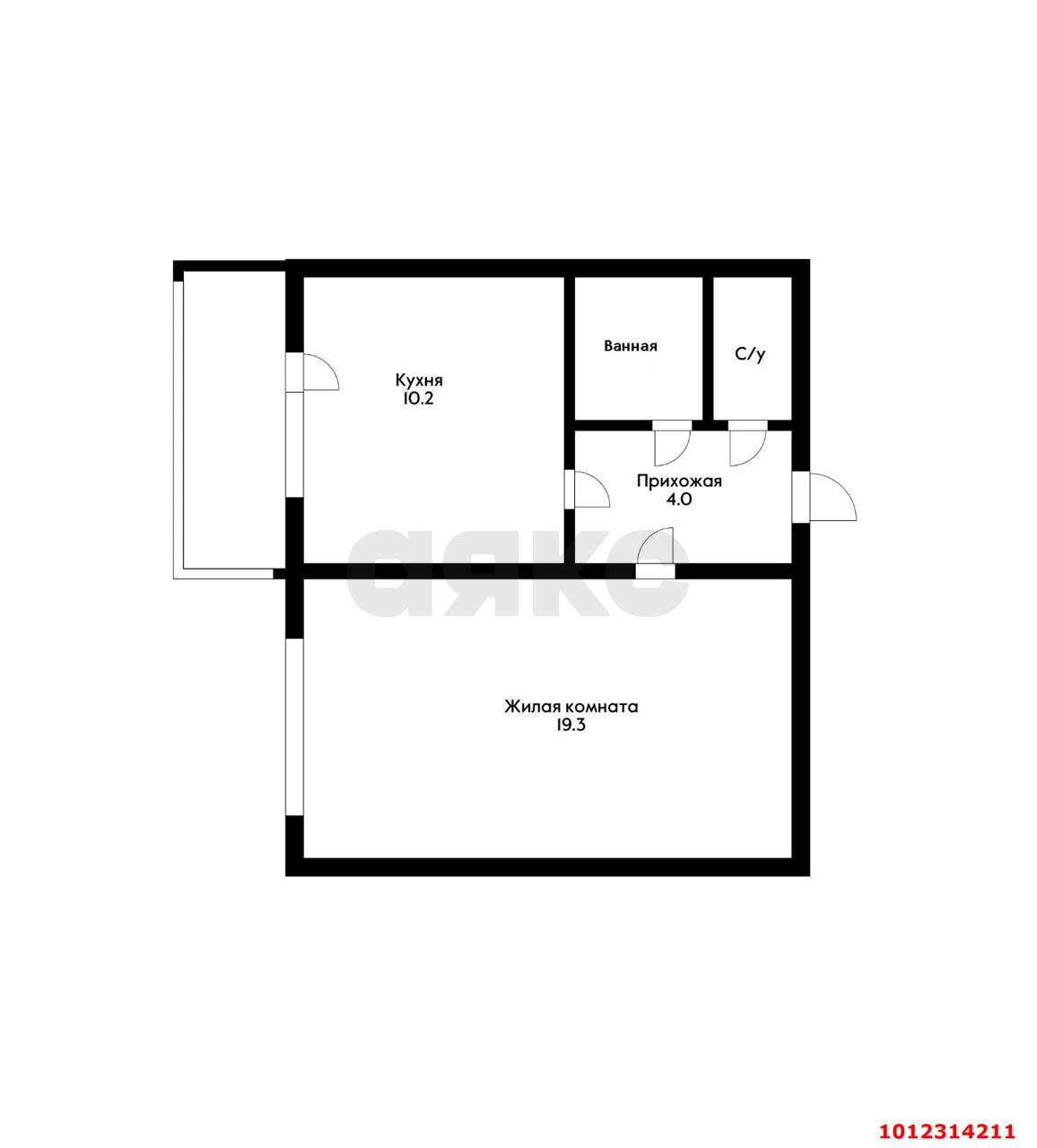 Фото №9: 1-комнатная квартира 40 м² - Краснодар, Дубинка, ул. Ставропольская, 172