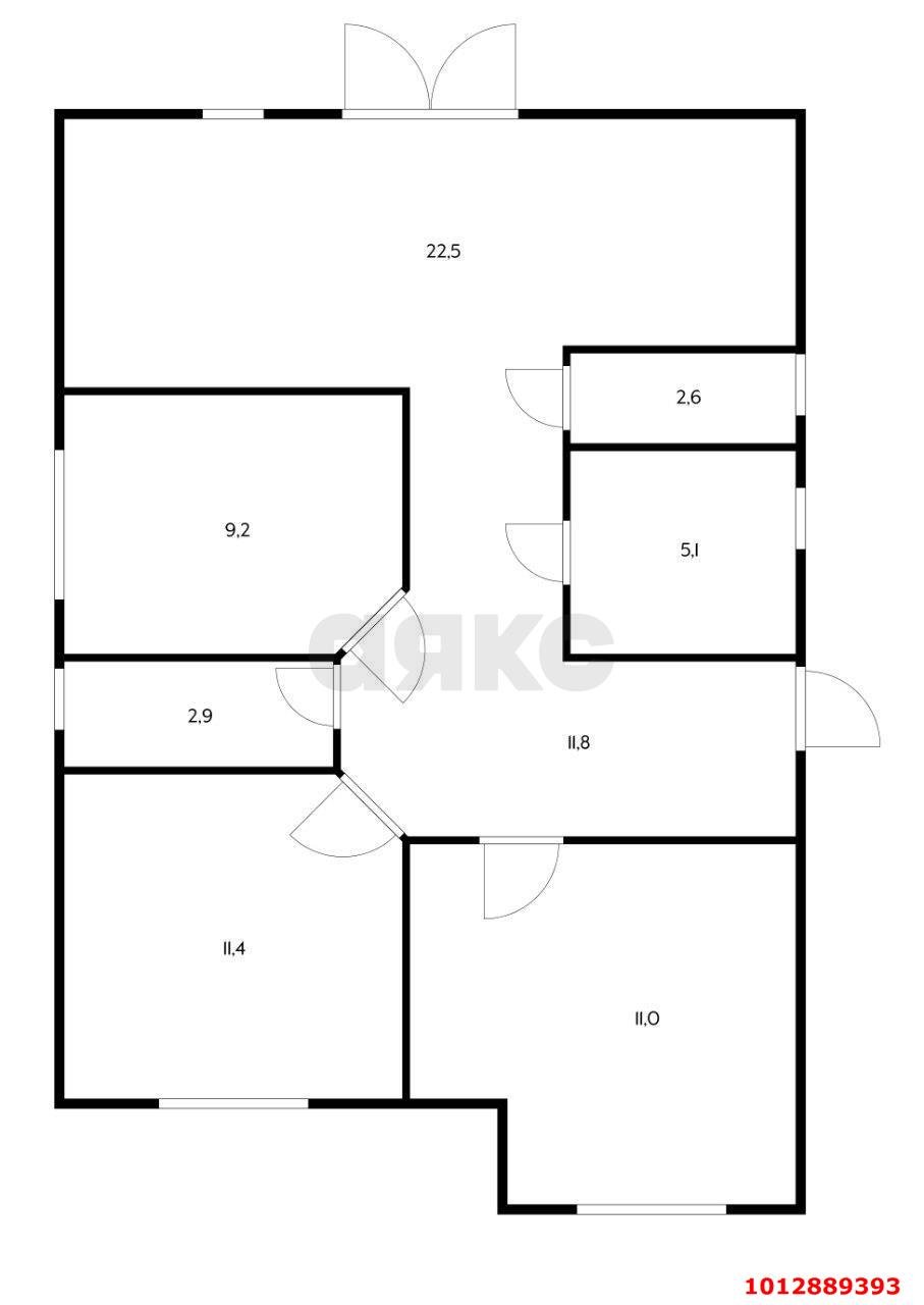 Фото №8: Дом 80 м² + 6.36 сот. - Марьянская, ул. Колхозная, 25