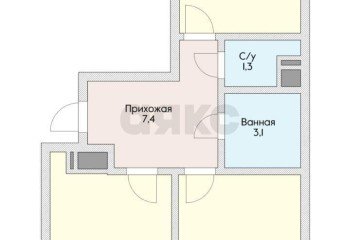 Фото №5: 2-комнатная квартира 51 м² - Краснодар, мкр. жилой комплекс Ракурс, ул. имени Героя Ростовского, 8к5