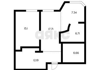 Фото №2: 2-комнатная квартира 65 м² - Краснодар, мкр. Центральный, ул. Кубанская Набережная, 4