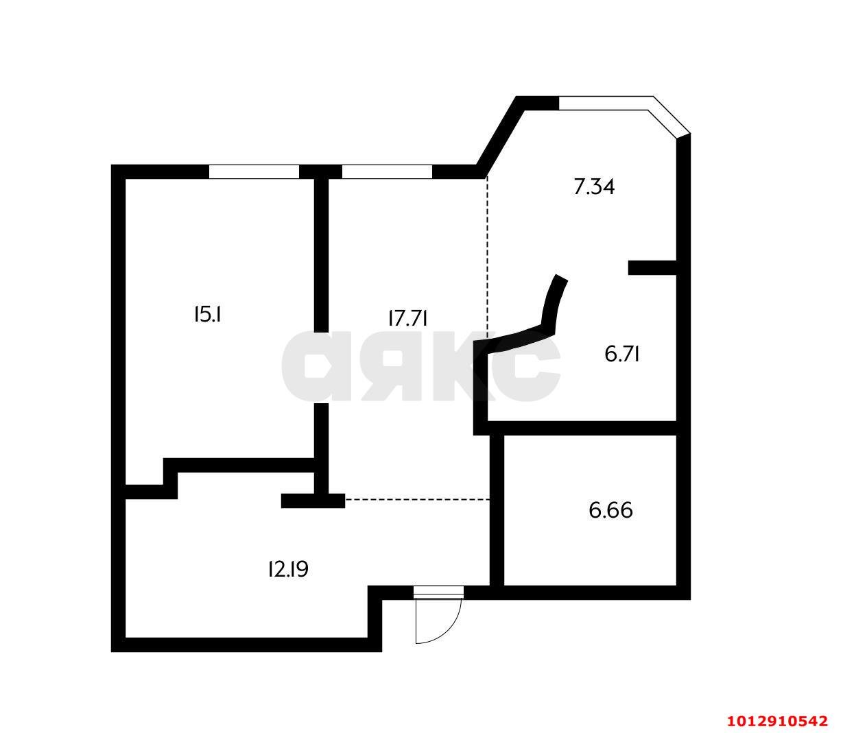 Фото №2: 2-комнатная квартира 65 м² - Краснодар, Центральный, ул. Кубанская Набережная, 4