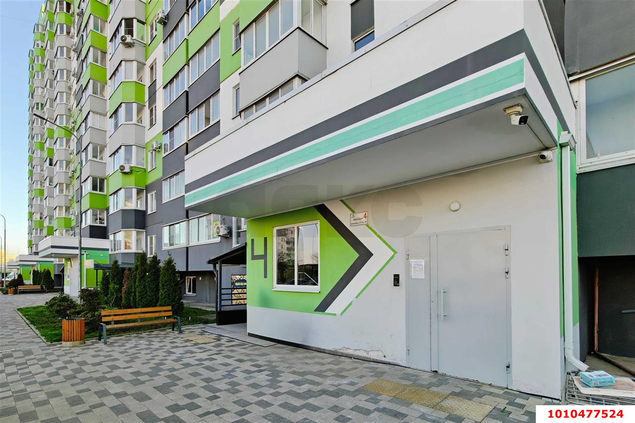 Фото №18: Студия 30&nbsp;м², 12/16&nbsp;эт. - Краснодар, Прикубанский внутригородской округ, Восточный, мкр. жилой комплекс Квартал № 6, ул. имени Героя Советского Союза Якова Кобзаря, 2
