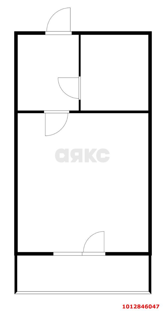 Фото №3: Студия 20&nbsp;м², 3/5&nbsp;эт. - Новая Адыгея, мкр. жилой комплекс Мега, ул. Бжегокайская, 90/2к1