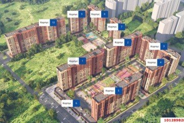 Фото №3: 1-комнатная квартира 32 м² - Краснодар, мкр. Карасунский внутригородской округ, ул. Владимира Жириновского, 1к1