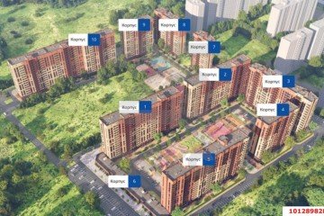 Фото №2: 1-комнатная квартира 32 м² - Краснодар, мкр. Карасунский внутригородской округ, ул. Владимира Жириновского, 1к1