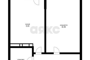 Фото №2: 1-комнатная квартира 42 м² - Краснодар, мкр. Прикубанский внутригородской округ, ул. Кирилла Россинского, 3/1