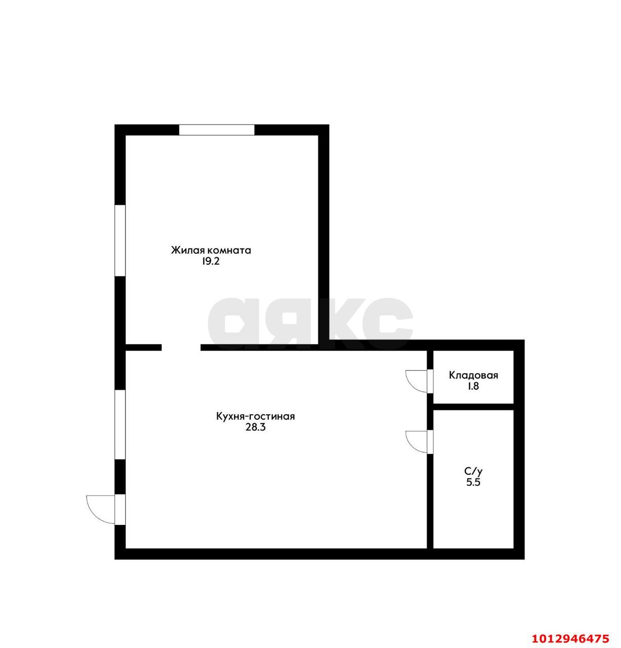 Фото №8: 2-комнатная квартира 54 м² - Мысхако, жилой комплекс Стрибог, ул. Шоссейная, 29