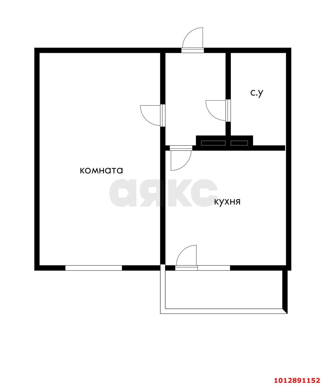 Фото №10: 1-комнатная квартира 37 м² - Краснодар, Восточно-Кругликовский, ул. Героев-Разведчиков, 21/2