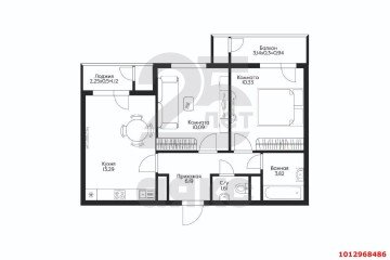 Фото №4: 2-комнатная квартира 50 м² - Краснодар, мкр. жилой комплекс Мой Город, ул. Западный Обход, 39