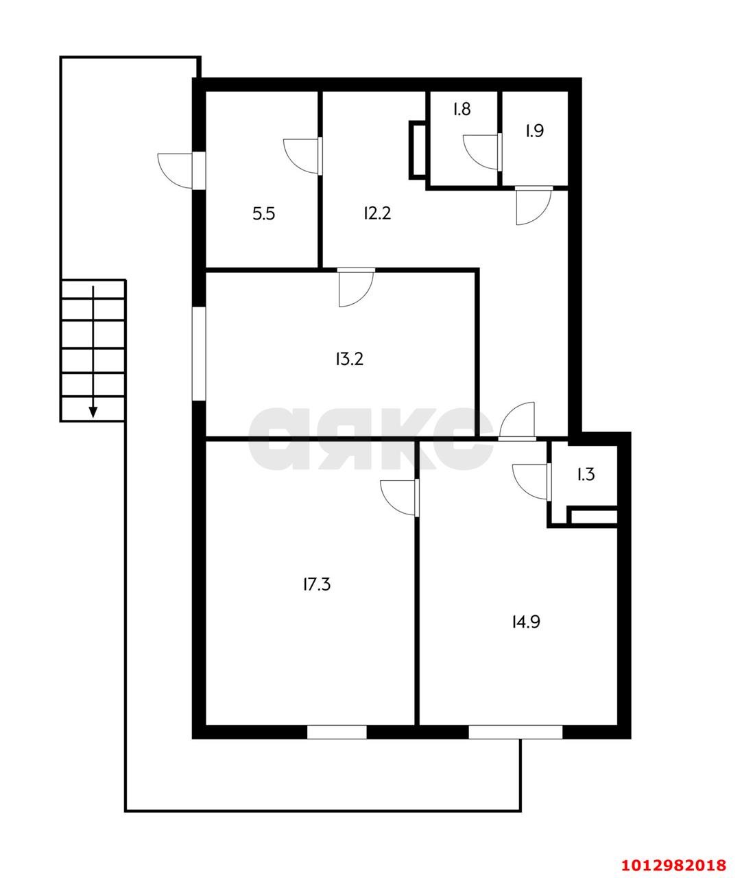 Фото №17: Торговое помещение 68 м² - Краснодар, Молодёжный, ул. 2-я Целиноградская, 7