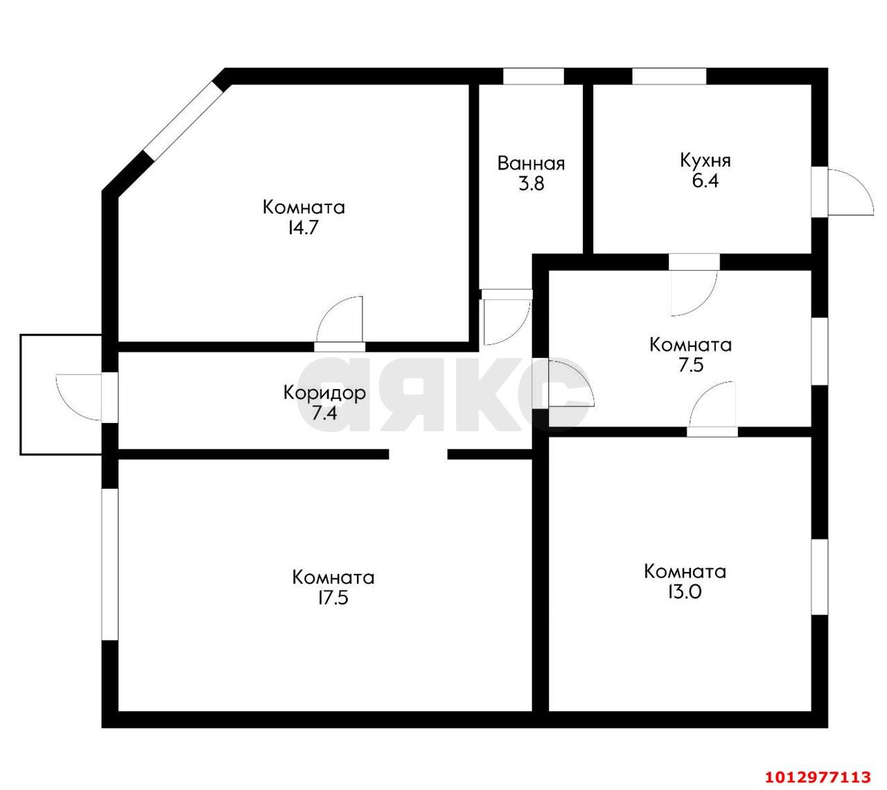 Фото №13: Дом 70 м² + 5 сот. - Краснодар, Калинино, ул. 1 Мая, 502