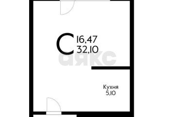 Фото №4: Студия 34 м² - Краснодар, мкр. жилой комплекс Жемчужина, ул. имени Ф.И. Шаляпина, 30/1лит3