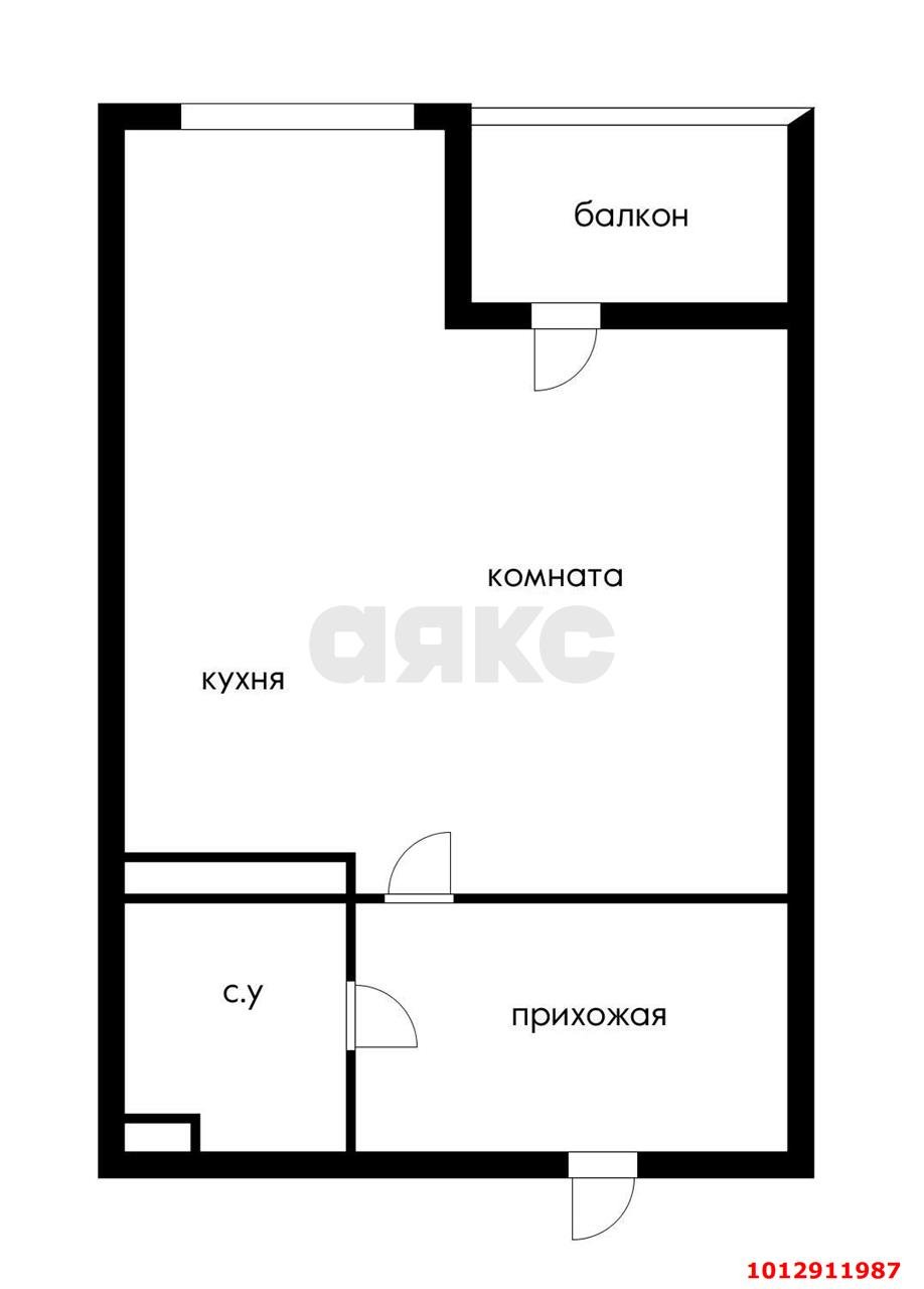 Фото №6: 1-комнатная квартира 50 м² - Краснодар, жилой комплекс Олимп, ул. Домбайская, 10/2