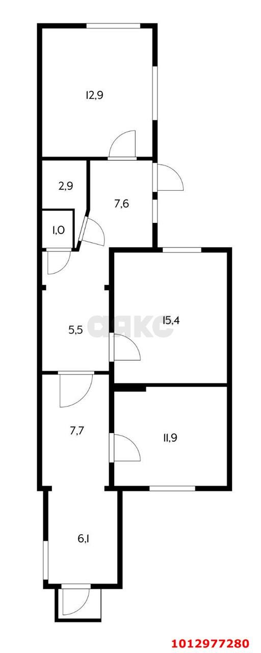 Фото №17: Дом 71 м² + 3.8 сот. - Краснодар, Дубинка, пр-д 1-й  Стасова, 67