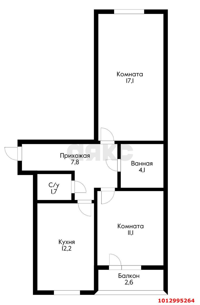 Фото №2: 2-комнатная квартира 56 м² - Пригородный, жилой комплекс Мини-полис Куб-А, ул. Сербская, 6к7