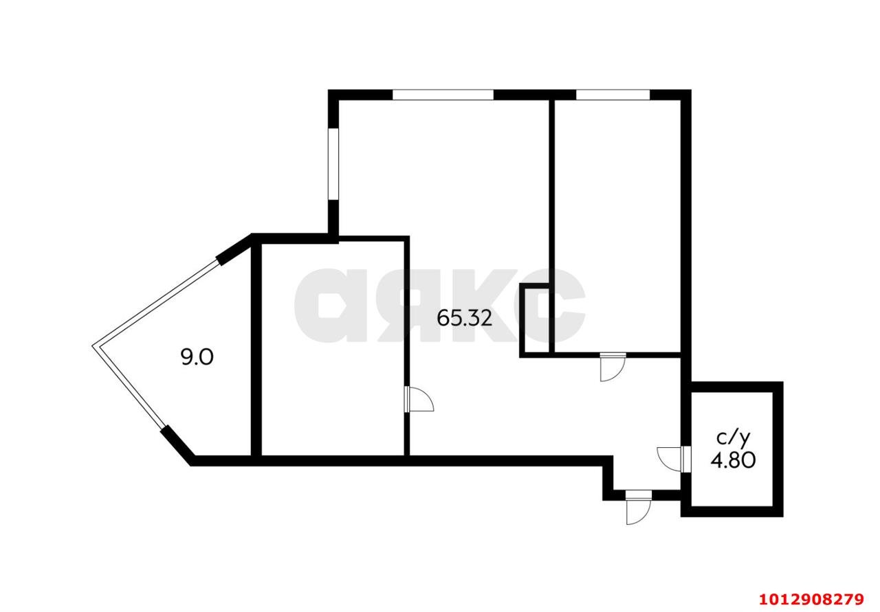 Фото №11: 2-комнатная квартира 82 м² - Краснодар, жилой комплекс Элегант, ул. Старокубанская, 131/1