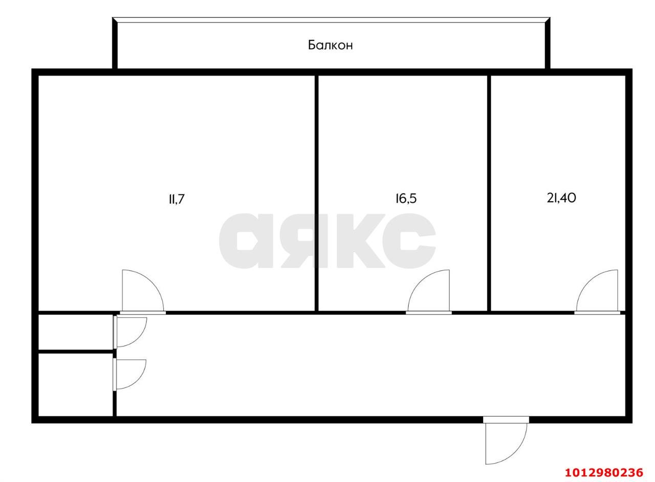 Фото №15: 2-комнатная квартира 68 м² - Краснодар, жилой комплекс Премьера, ул. Автолюбителей, 1/3к1