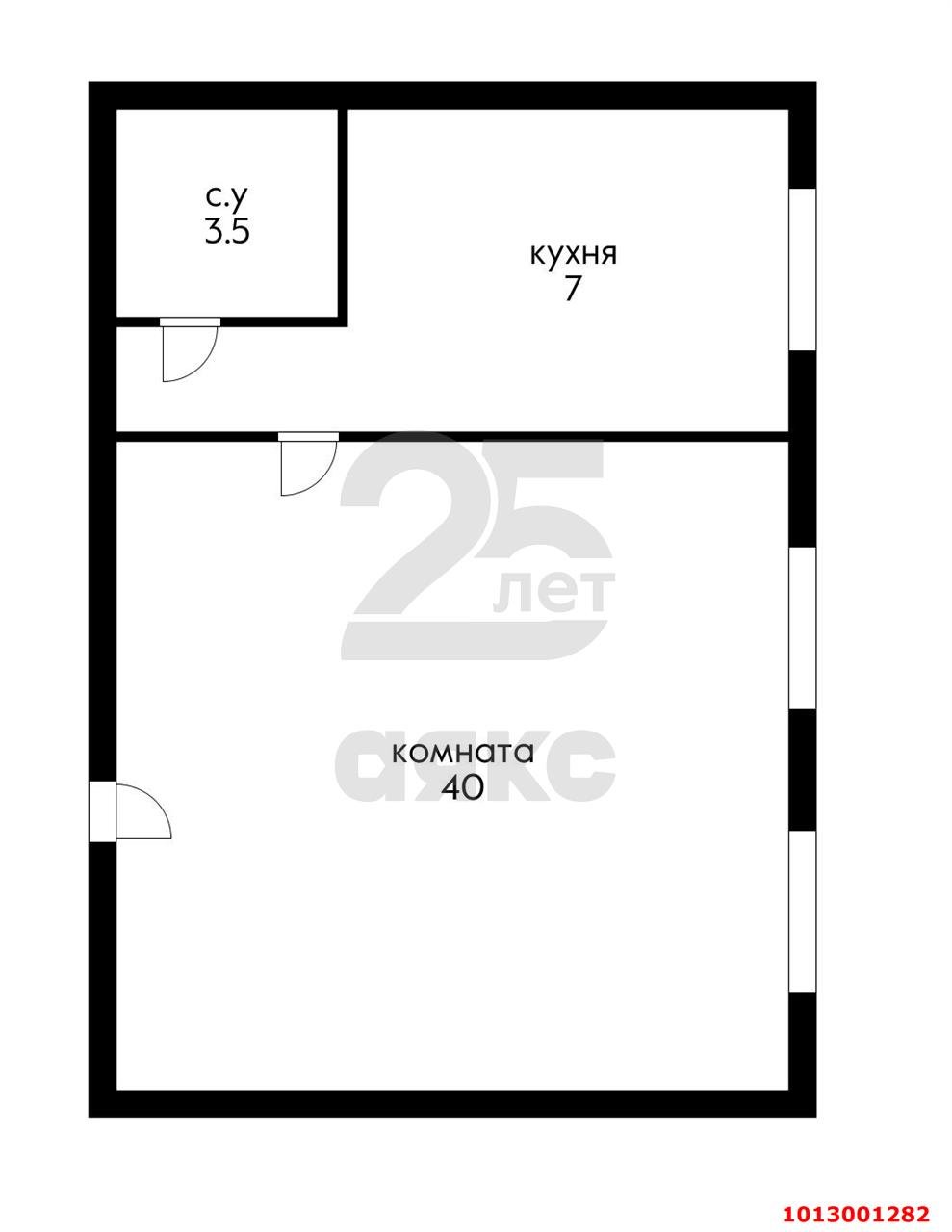 Фото №15: 1-комнатная квартира 52 м² - Российский, Прикубанский внутригородской округ, ул. Тепличная