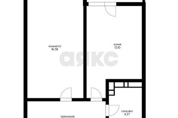 Фото №4: 1-комнатная квартира 42 м² - Краснодар, мкр. Прикубанский внутригородской округ, ул. Кирилла Россинского, 15/1