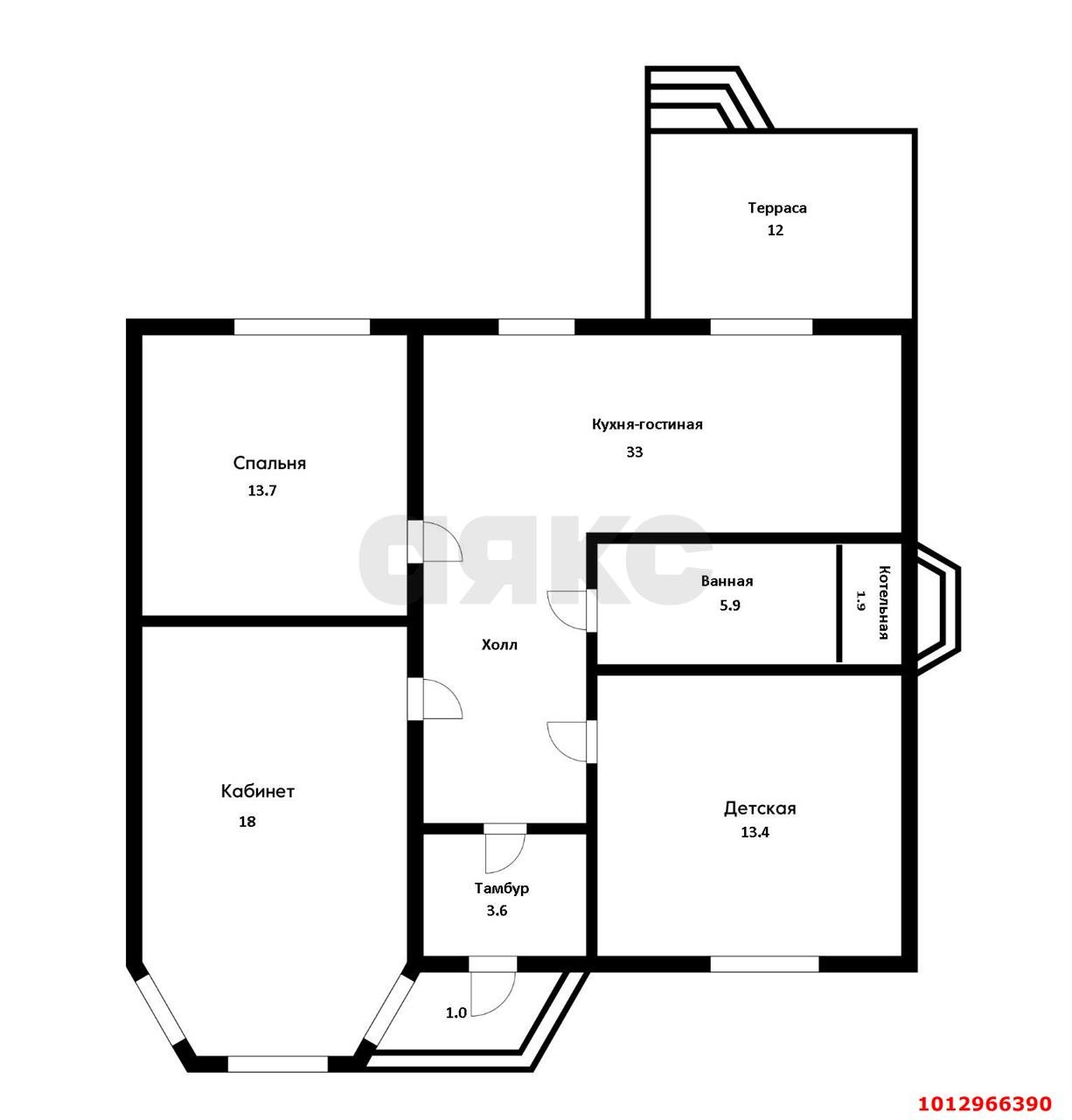 Фото №15: Дом 90&nbsp;м² + 5&nbsp;сот., 1&nbsp;эт. - СОТ Кубань, ул. Северная, 119