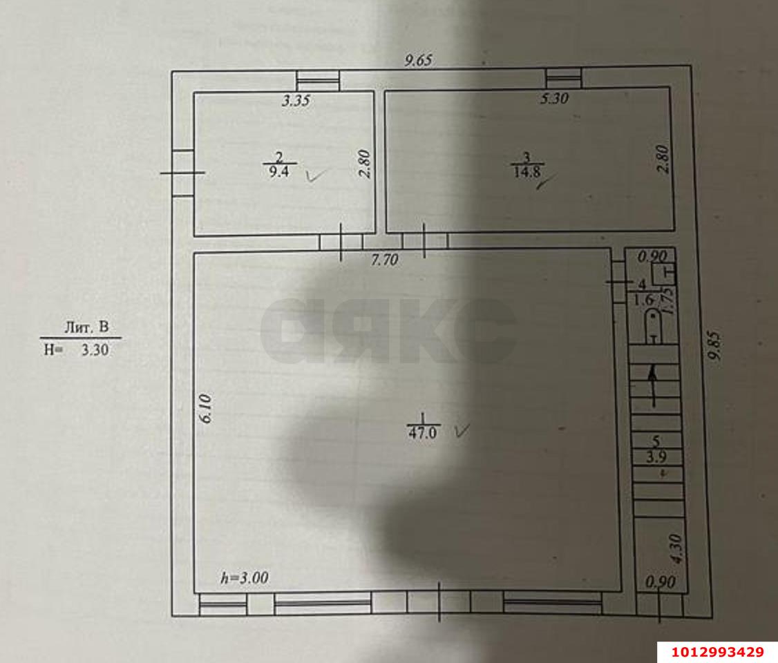 Фото №4: Торговое помещение 76&nbsp;м², 1/2&nbsp;эт. - Краснодар, Западный внутригородской округ, мкр. Сельскохозяйственный Институт, ул. Алма-Атинская, 164