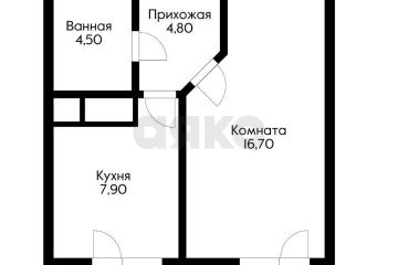 Фото №2: 1-комнатная квартира 35 м² - Краснодар, мкр. жилой комплекс Зеленодар, ул. 3-я Трудовая, 1/3