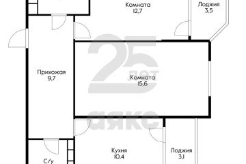 Фото №2: 2-комнатная квартира 60 м² - Краснодар, мкр. жилой комплекс Сказка Град, ул. имени В.Н. Мачуги, 166лит2