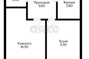 Фото №2: 1-комнатная квартира 40 м² - Краснодар, мкр. Молодёжный, ул. Дубравная, 1